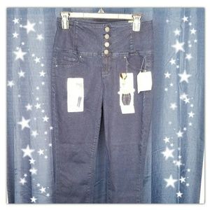 Button Up High Waist Jeans